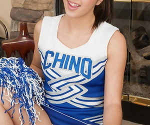 Teen cheerleader Jaslene..